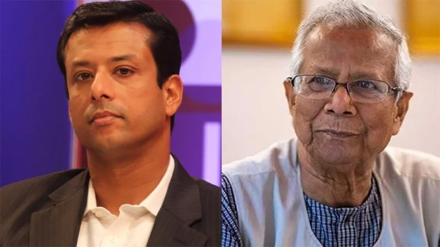 ড. মুহাম্মদ ইউনূসকে নিয়ে সজীব ওয়াজেদ জয়ের কড়া স্ট্যাটাস